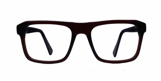 Brown Rectangle Full Frame Eyeglasses For Men - Specsview