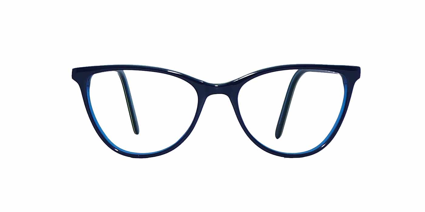 Blue Cateye Full Frame Eyeglasses For Women - Specsview