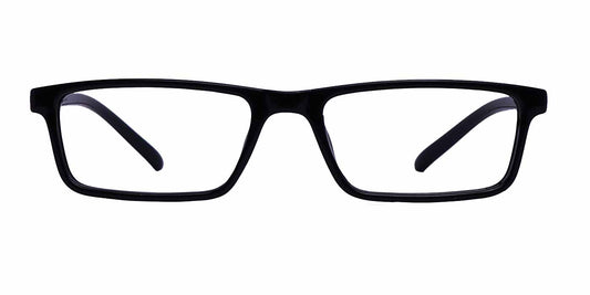 Black Rectangle Full Frame Eyeglasses For Kids - Specsview