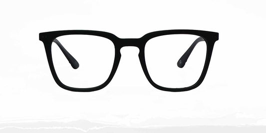 Black Green Square Full Frame Eyeglasses For Men & Women - Specsview