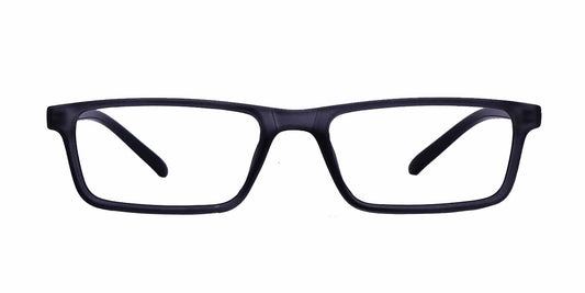 Grey Rectangle Full Frame Eyeglasses For Kids - Specsview