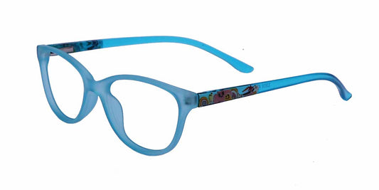 Blue Cateye Full Frame Eyeglasses For Kids - Specsview