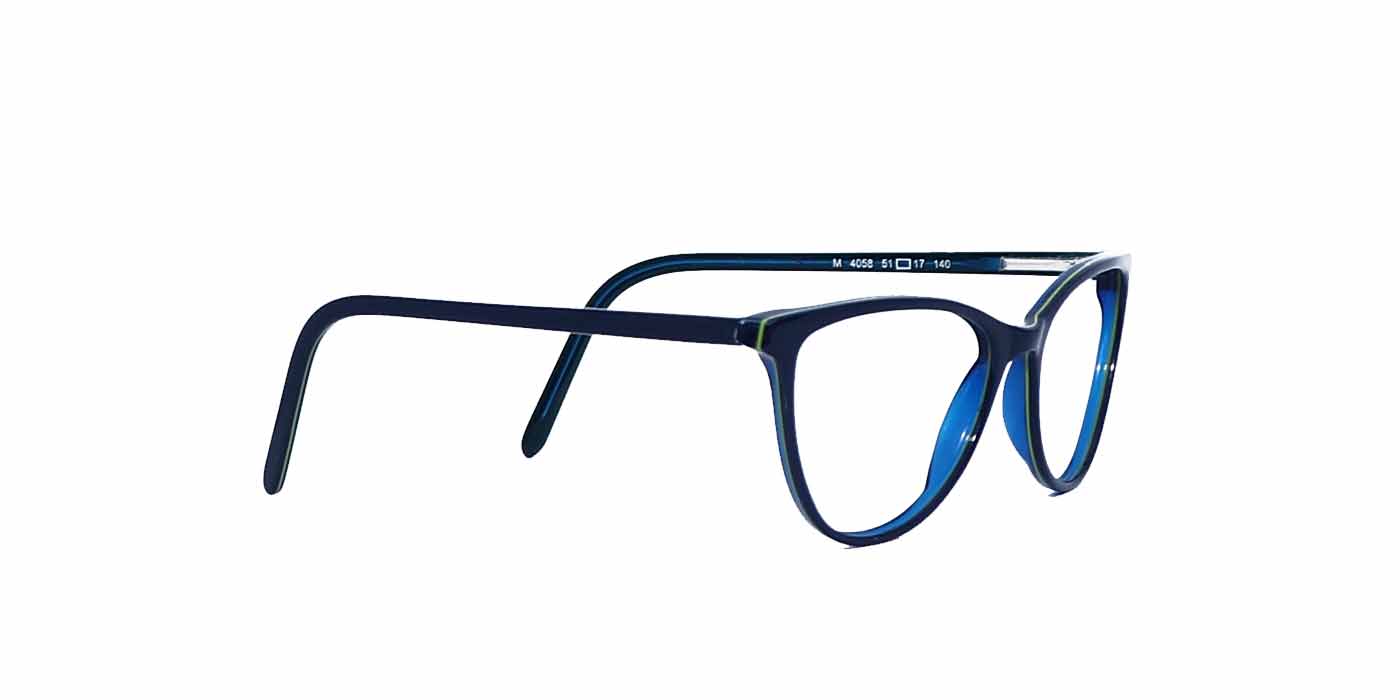 Blue Cateye Full Frame Eyeglasses For Women - Specsview