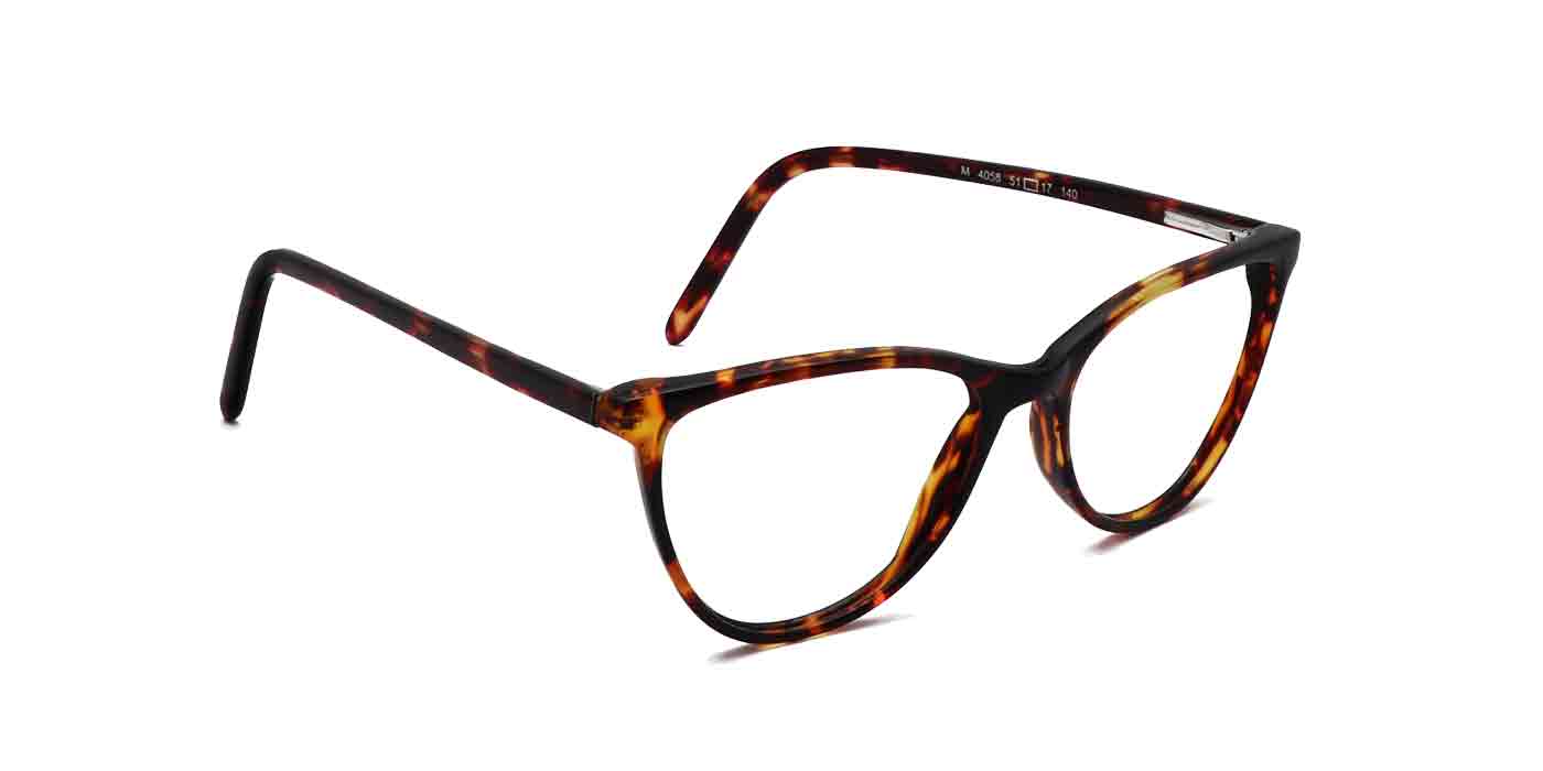 Tortoiseshell Cateye Full Frame Eyeglasses For Women - Specsview