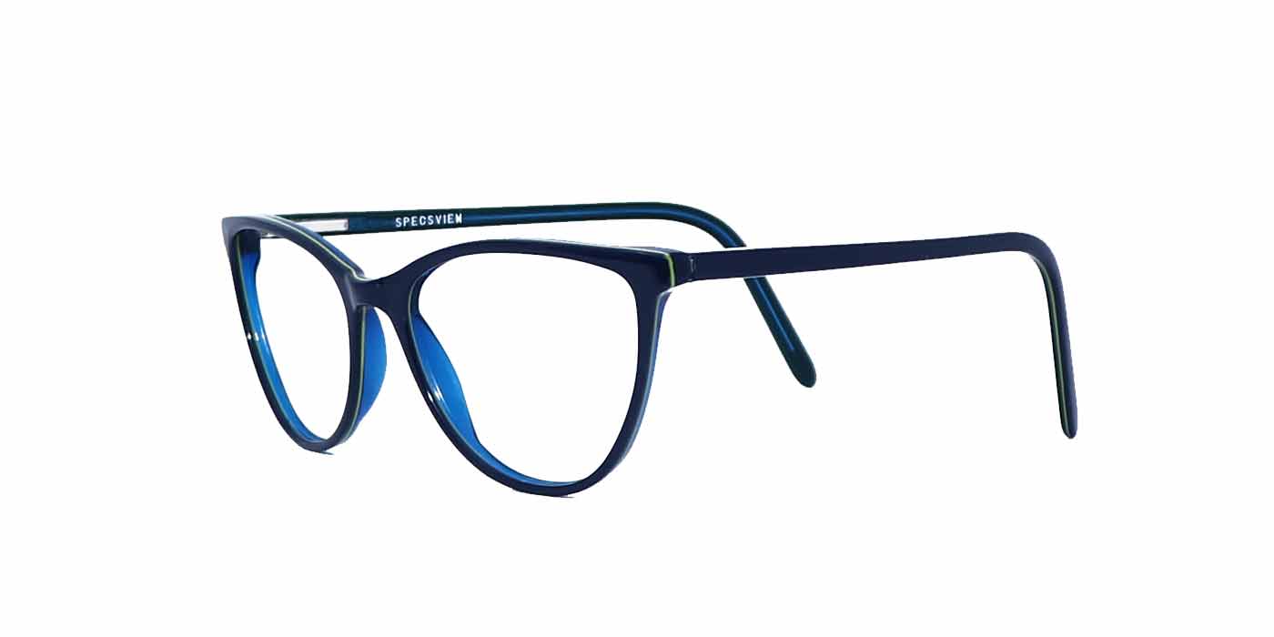 Blue Cateye Full Frame Eyeglasses For Women - Specsview