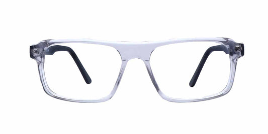 Transparent Rectangle Full Frame Eyeglasses For Men & Women C12