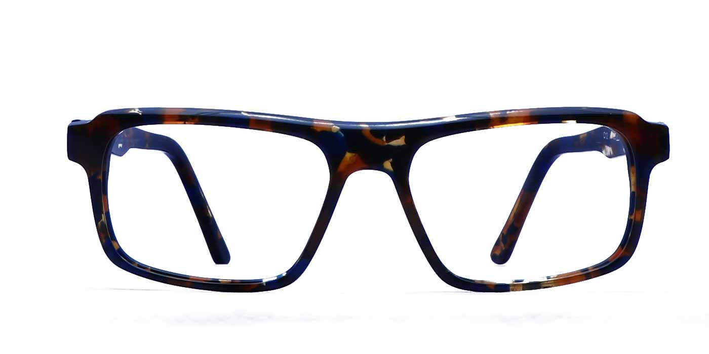 Multicolor Rectangle Full Frame Eyeglasses For Men & Women C12