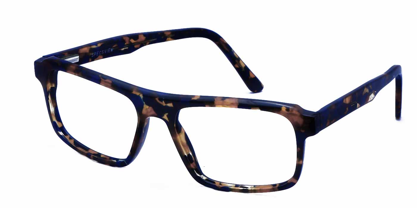 Multicolor Rectangle Full Frame Eyeglasses For Men & Women C12