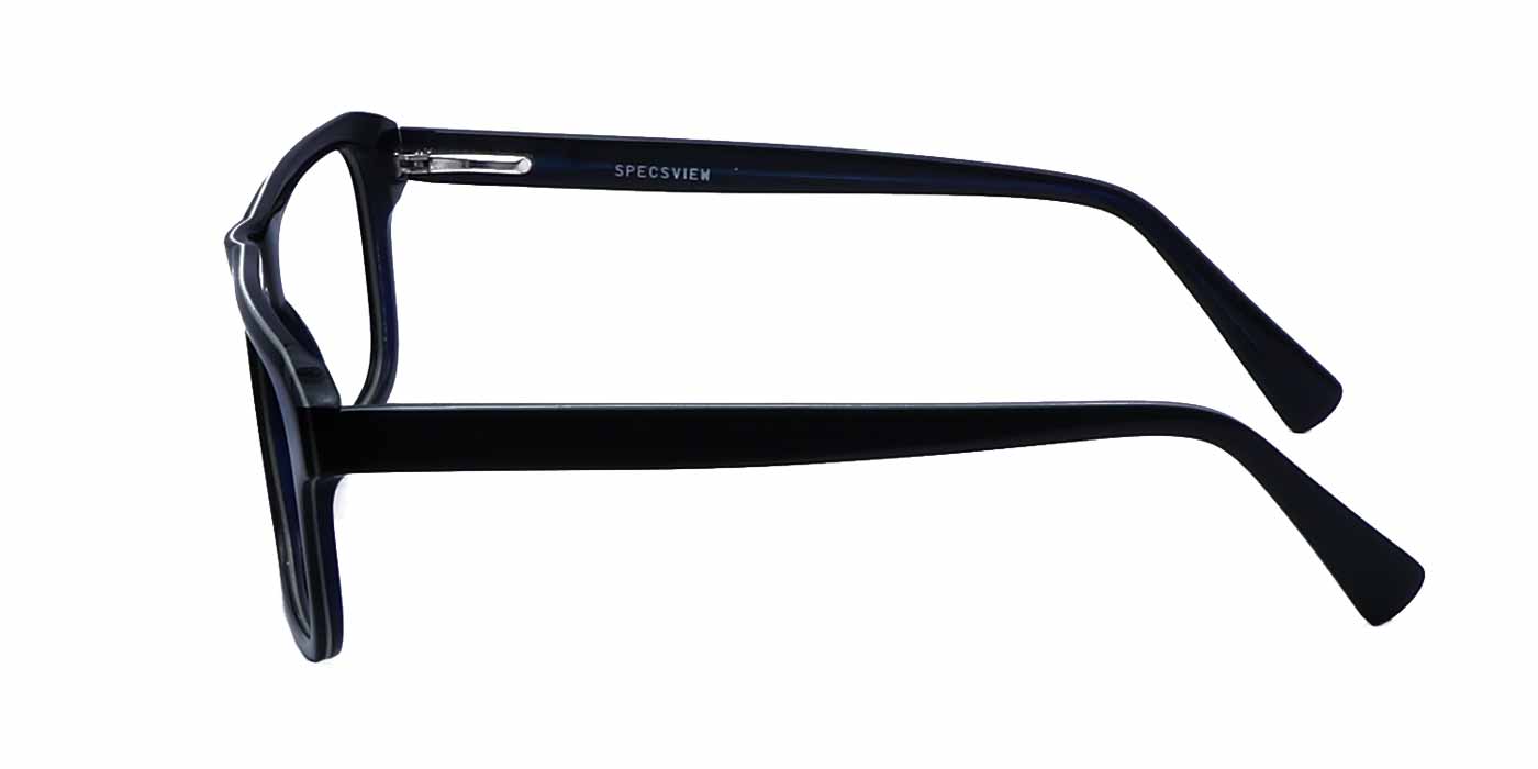 Blue Rectangle Full Frame Eyeglasses For Men - Specsview