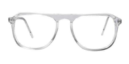 Transparent Trapezium Full Frame Eyeglass For Men - Specsview