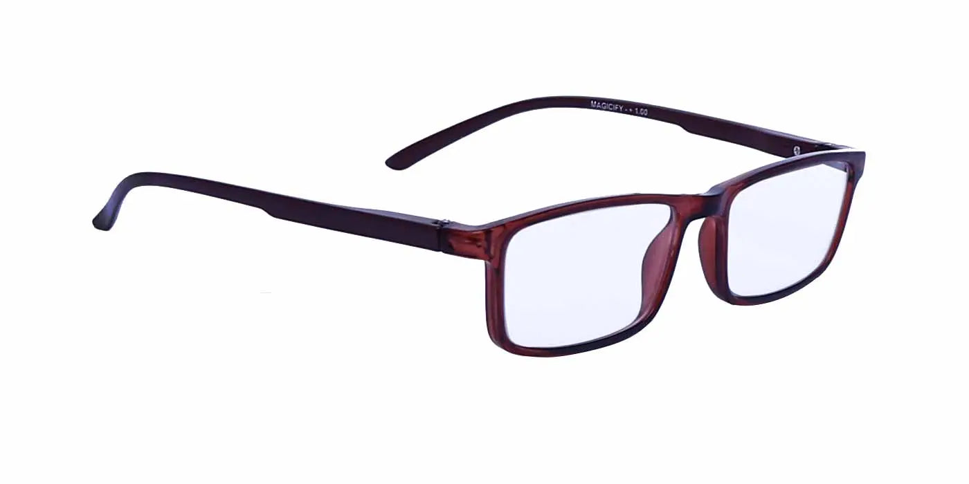 Rectangle Full Frame Reading Eyeglasses For Men & Women - Specsview