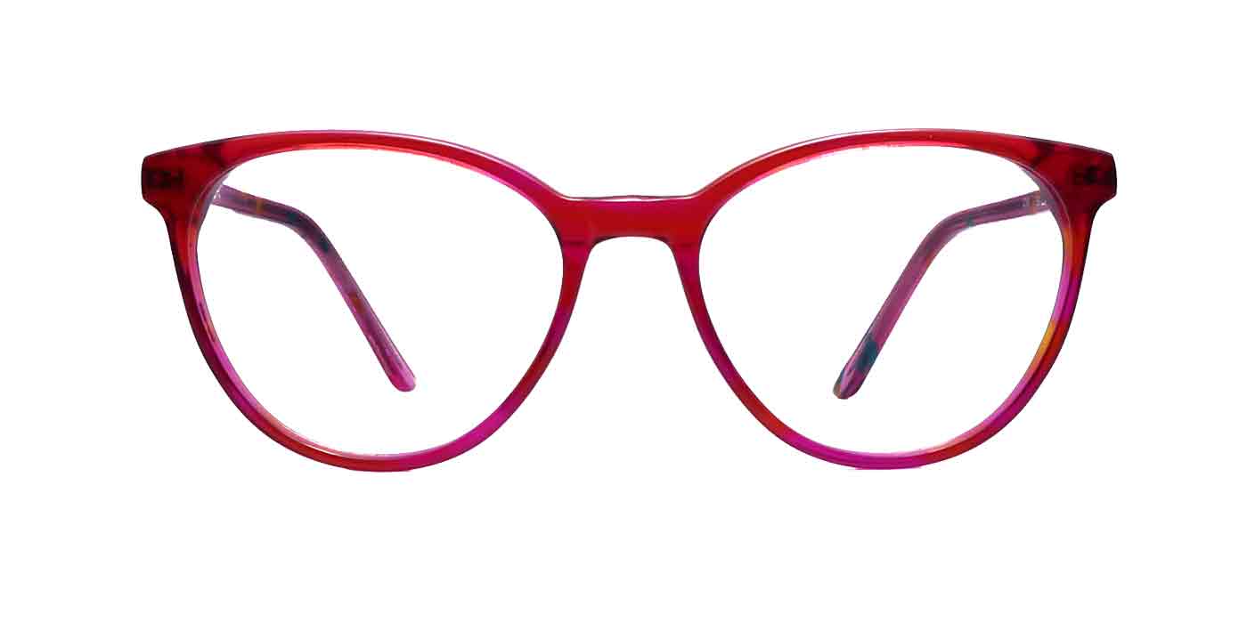 Pink Round Cateye Full Frame Eyeglasses For Women - Specsview