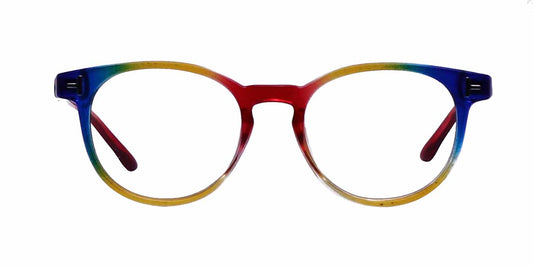 Multicolor Round Full Frame Eyeglasses For Kids - Specsview
