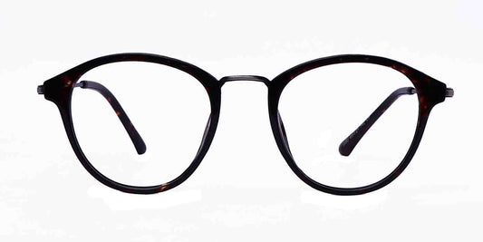 Brown Round Full Frame Eyeglasses For Women - Specsview