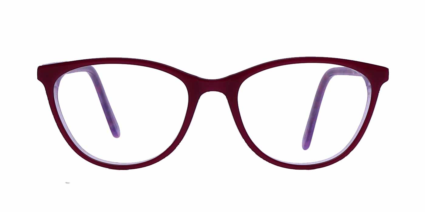 Pink Cateye Full Frame Acetate Eyeglasses For Women - Specsview