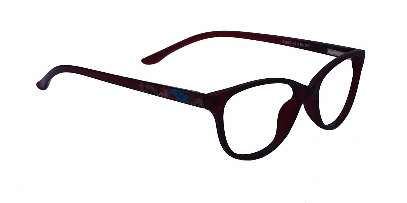 Cateye Full Frame Eyeglasses For Kids - Specsview