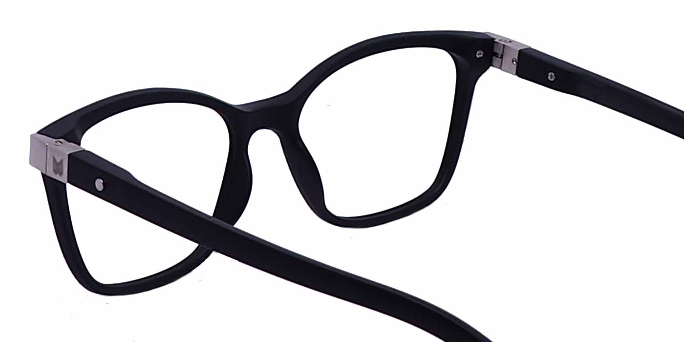 Black Cateye Full Frame TR Eyeglasses For Women - Specsview
