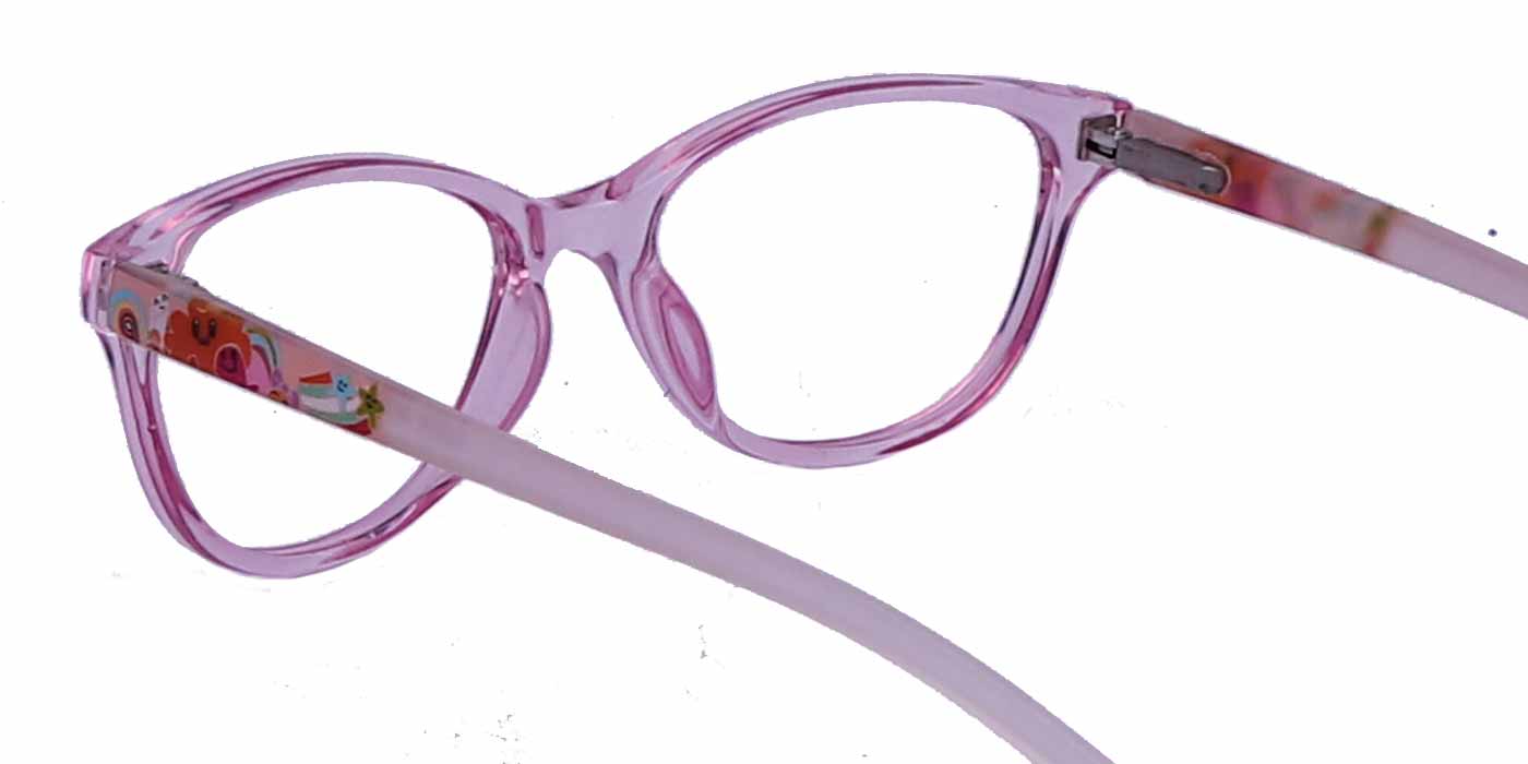 Pink Cateye Full Frame Eyeglasses For Kids - Specsview